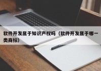 軟件開(kāi)發(fā)屬于知識(shí)產(chǎn)權(quán)嗎（軟件開(kāi)發(fā)屬于哪一類(lèi)商標(biāo)）